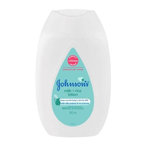 Buy Johnson's Baby Milk and Rice Lotion, 100ml, White Online at Low ...