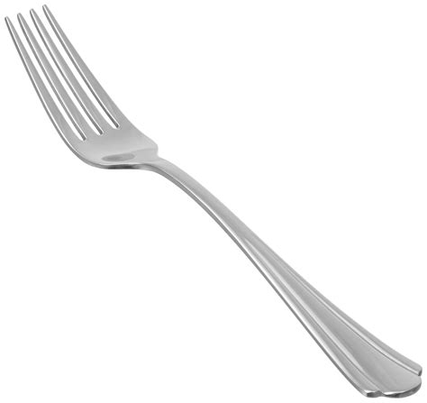Buy amazon basics Cutlery Stainless Steel Dinner Forks with Scalloped ...