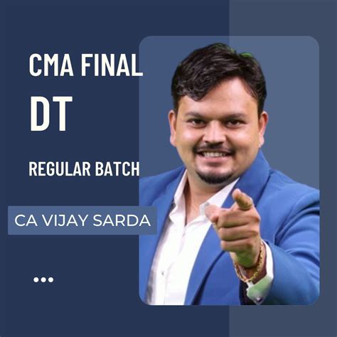 CMA Final DT | Regular Batch By CA Vijay Sarda – CA Point