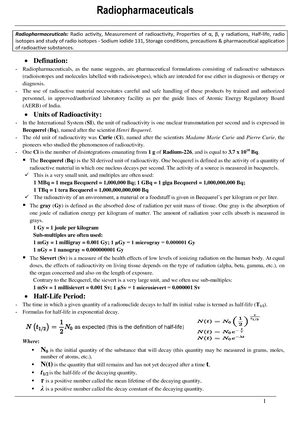 Pharmaceutical Inorganic Chemistry- Tutorial Work - Pharmaceutical ...
