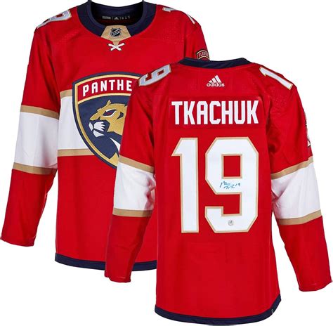 Matthew Tkachuk Autographed Florida Panthers Adidas Jersey - Autographed NHL Jerseys at Amazon's ...