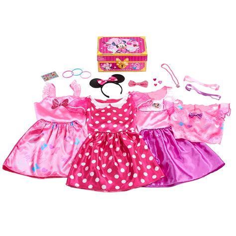 Buy Disney Junior Minnie Mouse Bowdazzling Dress Up Trunk Set ...