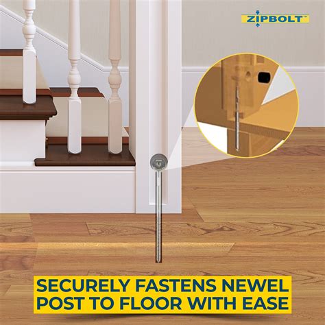 Snapklik.com : Zipbolt 14.100 Super UT Newel Post Fastener Bulk Pack ...