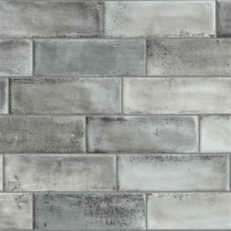 Porcelain Subway Tile Washed Grigio Matte 4x12 | Subway tile backsplash ...
