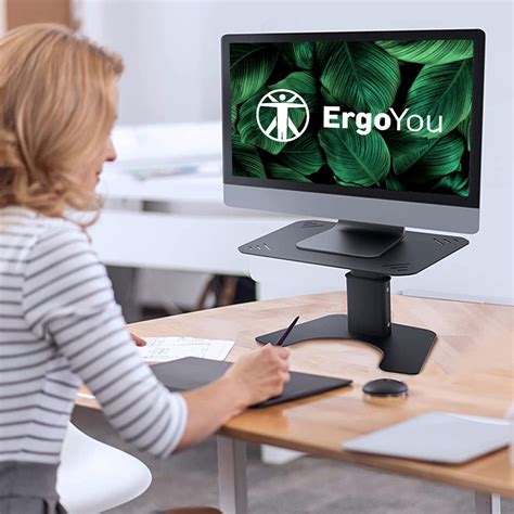 Monitor Stand | Computer Display Riser | Black – ErgoYou
