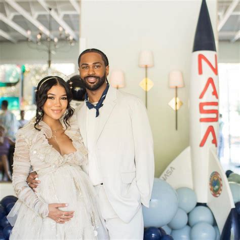 Big Sean & Jhene Aiko Have NASA-Themed Baby Shower