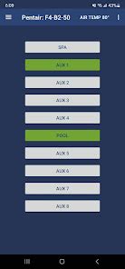 Image result for ScreenLogic Pool Control App