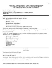 Image result for Project Chapter One Review