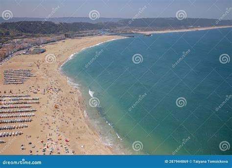 Family with Children, Visiting the Beach with the Biggest Waves in the ...