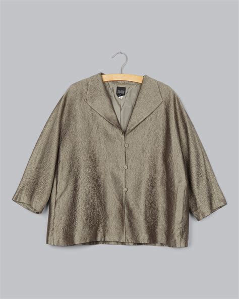 Silk Matrix Jacket – Eileen Fisher Renew