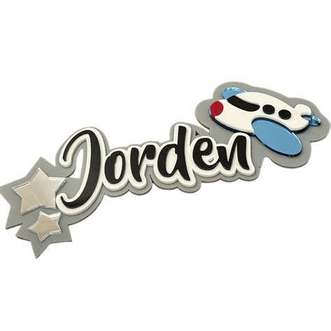 3 Layer Name Plaque- Starry Skies – Babble Wrap