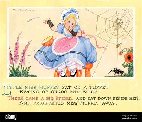 Little Miss Muffet Poem