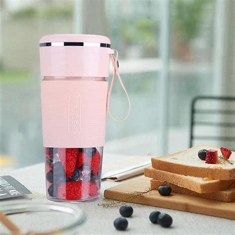Portable Blender,with USB Rechargeable,Mini Blender For Shakes and ...
