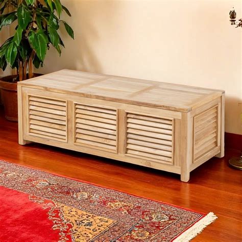 Garden Chest Made of Teak