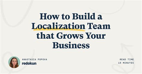 How to Build a Localization Team that Scales Your Business | Redokun Blog