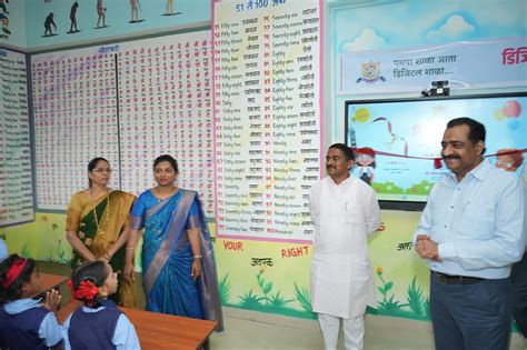 Navi Mumbai: PMC Schools Attains Milestone By Installing 57 Digital ...