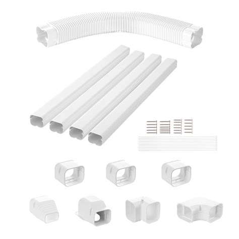 3" W Line Set Cover Kit For Mini Split Central Air Conditioner ...