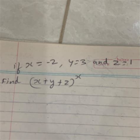 Find the value for the equation - Brainly.in