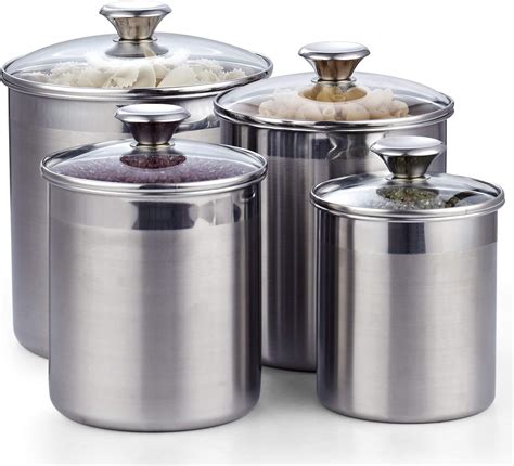 Amazon.com: Canister Sets for Kitchen Counter - Kitchen Decor Sets ...