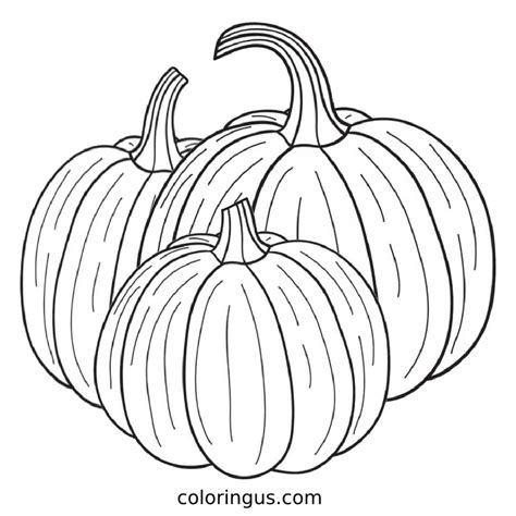 Pumpkin Images Coloring Pages