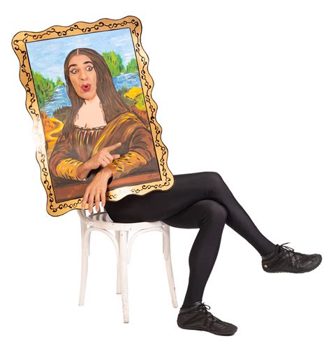 Mona Lisa Frame Costume