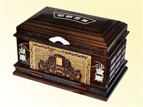 陶瓷骨灰坛双盖青花瓷器骨灰盒殡葬用品可插照片圆形坛子供奉寿盒-阿里巴巴