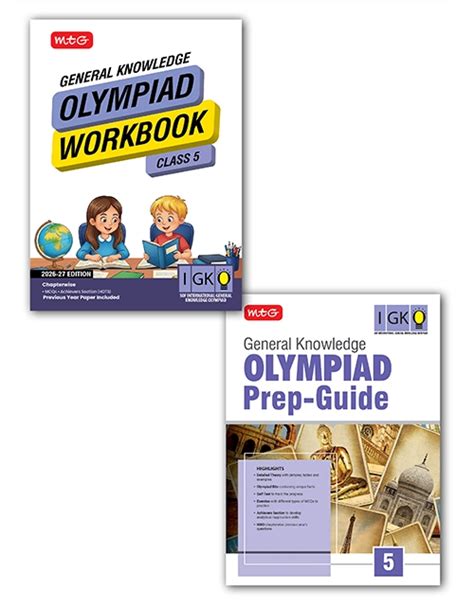 Class 5 General Knowledge (IGKO) Olympiad Workbook and Prep Guide – De ...