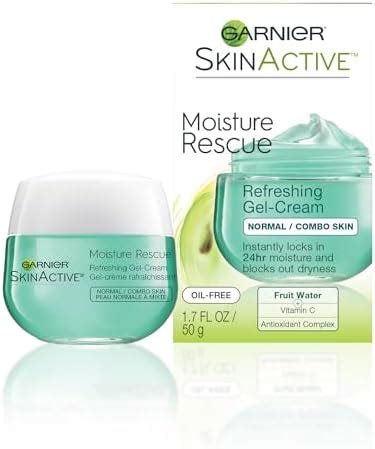 Garnier Moisture Rescue Refreshing Gel-Cream, Grape Water Extract ...