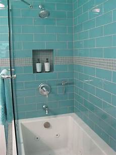 Glass Tile Bathrooms by Aqua Glass 4 Quot X 12 Quot Subway Tile Glass Tile Bathroom Glass Tile Bathrooms