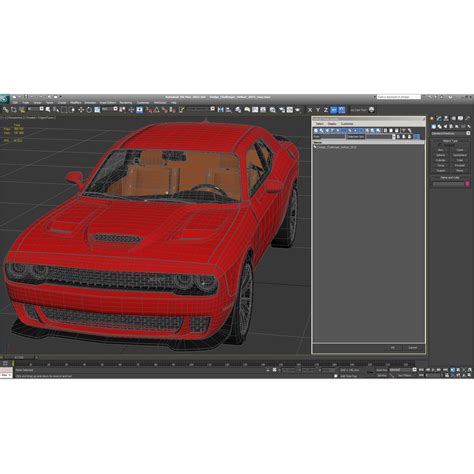 Dodge Challenger Hellcat 2015 3D model | 3D Molier International