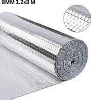Buildingshop Aluminium Heat Insulation 300 GSM (8 mm) Sheet - (1.2 Mtr ...