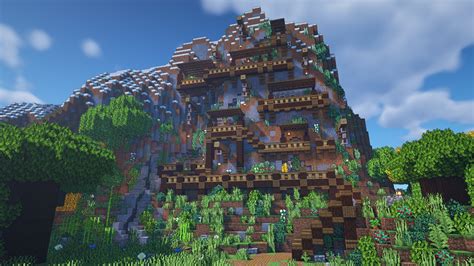 Minecraft Mountain Base