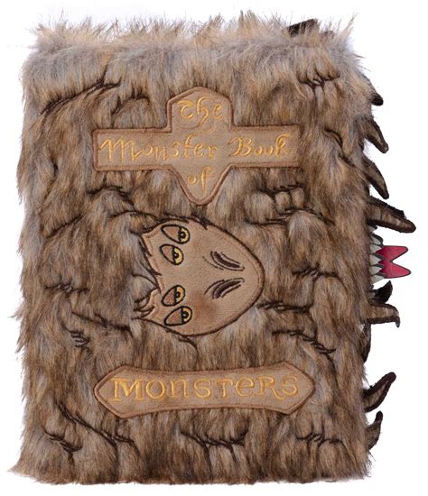 Harry Potter: Monster Book of Monsters Plush Journal | Book by Insights ...