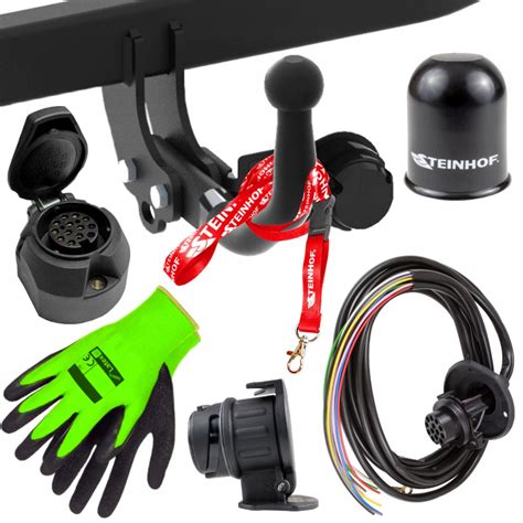 Nové tažné zařízení s elektroinstalací pro VW Sharan I 7M9 VAN 00-10 ...