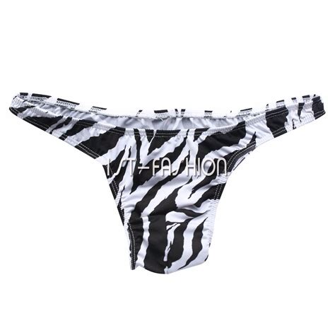 Cuecas Sexy Tanga Estampa De Zebra biquíni Cueca | Ubuy India