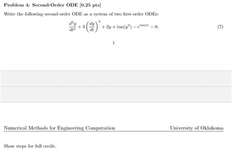 Image result for Second Order Ode Practice Questions