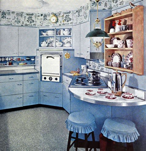 50 bold & colorful vintage 1950s home decor ideas, plus authentic mid ...