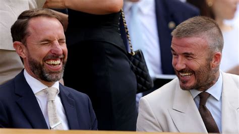 Wimbledon 2025: Sir David Beckham, Sir Gareth Southgate in Royal Box - ESPN