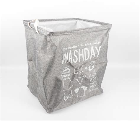 Buy Washify Foldable Canvas Laundry Basket @33% OFF Online | Wooden Street