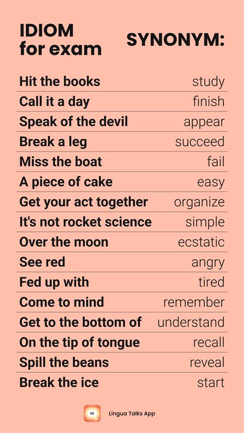 English idioms, vocabulary building, language learning, phrasal verbs ...