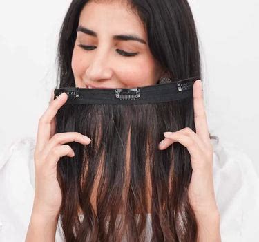 Nish Hair | 100% Human Hair Extensions for Length, Volume & Coverage