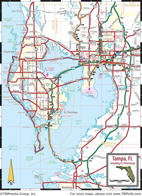 Tampa Bay Florida Map at Kathryn Saunders blog