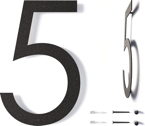 Amazon.com: 12 Inch Modern Floating House Numbers for Outside | Large ...