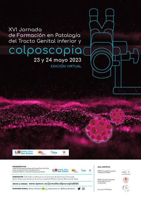 » Colposcopia 2023. XVI Jornada de Formación en Patología del Tracto Genital inferior y Colposcopia