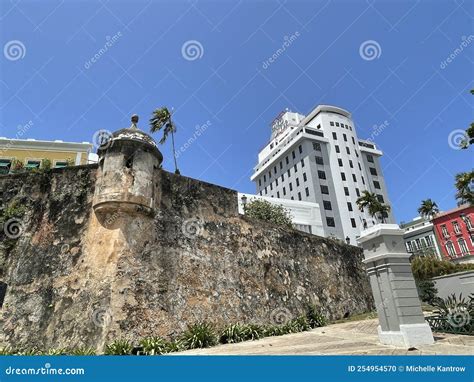 Puerto Rico`s Historic Old San Juan District Historic Outpost Editorial ...