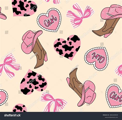 Cowgirl Love Heart Beauty Texas: vetor stock (livre de direitos ...