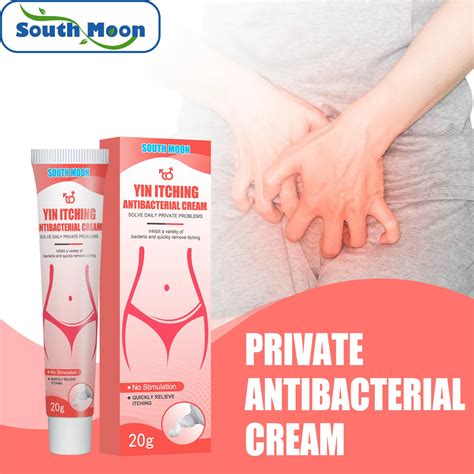 Female Private Parts Care Vaginal Itching Cream Gynecological Female Body Care Antibacterial ...