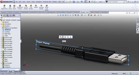 SolidWorks USB Tutorial 的图像结果