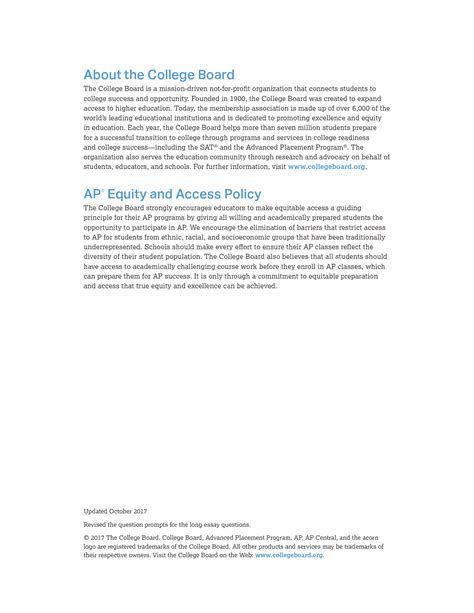 SOLUTION: Ap world history ced practice exam - Studypool