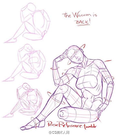 Computer-Human Drawing 的图像结果